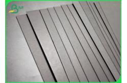 China Recycled Pulp Black Paperboard Laminated 1mm 2mm Thick Making Folder Box supplier