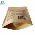 Zipper 150g 200 Micron Biodegradable Packaging Bags for sale