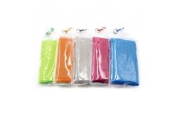 China Rapid Cooling Custom Gym Towel Environmental Friendly Dging Processed Soft supplier