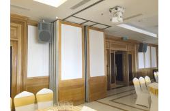 China Top Hanging System Acoustic Foldable Partition Wall Anodized Aluminum 6063-T5 Frame supplier