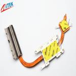 2.0W /mK Good performance Thermal Gap Filler Ceramic Filled Silicone PAD for LED lighting , 55 Shore 00 for sale