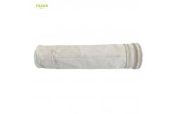 China 830GSM Customized Fiberglass Filter Bag For High Temperature Filtration supplier