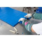                  Food Flush Grid Plastic Modular Belt              for sale