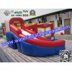 Professional Inflatable Bouncy Castle Combo 1500D PVC  with Slide for sale