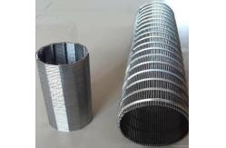 China 20 25 30 Micron Mine Sieve Johnson Tube Corrosion Resistent supplier