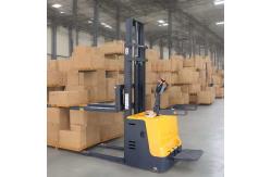 China Electric Pallet Stacker Self Loading Stacker Forklift 1.5ton 2ton supplier