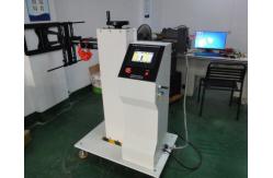 China PLC / HMI Table Slides Durability Furniture Testing Equipment With Servo Linear Actuator supplier