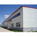Light Standard BS Fiberglass Wool Prefab Steel Warehouse for sale