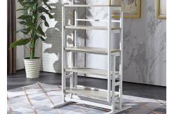 China Kitchen Baking Varnish Pure Metal 140cm Width Convertible Shelf Table supplier