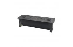 China Black 1.5m Cable Desktop Embedded Flip Up Power Outlet supplier