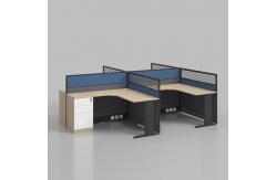 China Office Cubicle Partition Workstation Office Desk 2 4 Person Workstation supplier