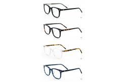 China Adjustable Temple Handmade Acetate Optical Glasses Frames MR 98018 supplier