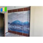 School Classroom Sliding Folding Door Sound Proof Movable Parititon