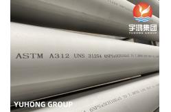 China ASTM A312 S31254 Duplex Stainless Steel Pipes For Heat Exchanger supplier