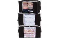 China Dustproof Clothes Bedding Blanket Nonwoven Fabric Comforters Storage Bag Organizer supplier