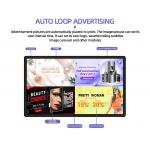 Qtenboard Flat Advertising Wall Mounted Lcd Bank Digital Signage Media Player with CMS