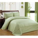 Sateen Stripe 1800 Series Egyptian Cotton Blend 4pcs  Duvet Cover Set Polyester Cotton Bedding Set 4pcs for sale