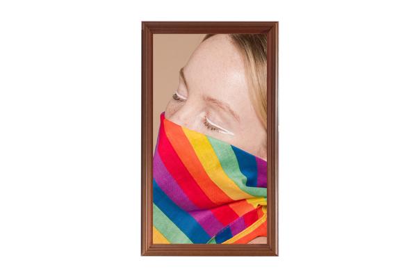 32 wall mounted digital signage digital picture frame advertising player