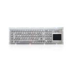 Industrial Metal Keyboard With Touchpad With USB Or PS2 Interface for sale