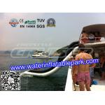 Giant  Pool Slides Inflatable Water Games  With PVC Tarpaulin