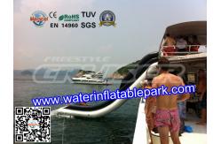 China Giant  Pool Slides Inflatable Water Games  With PVC Tarpaulin supplier
