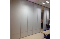 China Soundproof Sliding Folding Acoustic Operable Movable Partition Walls For Banquet Wedding Facility supplier