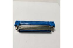 China Male 64 Pin Centronics Connector 32paris Right Angle PCB Board Connector supplier