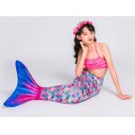 6-14 Years Old Child's Mermaid Tail Costume 80% Spandex 20% Polyester