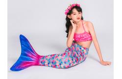 China 6-14 Years Old Child's Mermaid Tail Costume 80% Spandex 20% Polyester supplier
