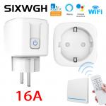 Plastic Smart Socket Plug Overload Protection Remote Access for sale