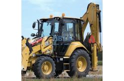 China Hydraulic 4 Wheel Backhoe Loader Bucket Capacity 4.5m Construction Engineering Equipment supplier