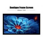 Indoor Short Throw Fixed Projector Frame Screen 4K Ultra HD 100inch for sale
