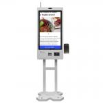 Self Ordering Ticket Dispensing Machine Barcode Scanner Kfc Self Service Kiosk