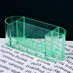 H6.8cm Humanized Plastic Makeup Storage Box With Compartments Shelf