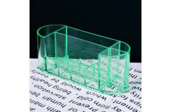 China H6.8cm Humanized Plastic Makeup Storage Box With Compartments Shelf supplier