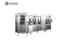 China Automatic Beer Cans Rinser Filler Seamer 250ml Beverage Can Filling Machine supplier
