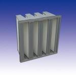 HEPA ULPA V W Bank Air Purifier Replacement V Cell Filter With Metal Frame