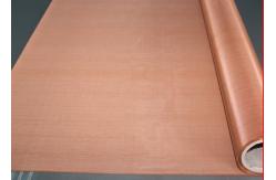 China Non Magnetic 600mm Width 250mesh Copper Woven Wire Mesh For Computer Room supplier