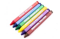 China 88x8mm Common Normal Customized wax crayon/ Eco-friendly colorful 88x8mm Normal wax crayon supplier
