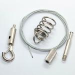 Ceiling Spiral Anchors Cable Gripper Adjustable Suspension Kit For Industrial for sale