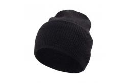 China Unisex Wool Acrylic Soft Knit Beanie Cap Customize Pattern supplier