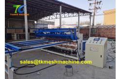 China Steel 2mm Wire Servo Motor Construction Mesh Welding Machine For Road supplier