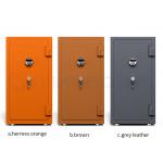 Leather-Covered Heavy Duty Fireproof Jewelry Safe Watch Safe With Watch Winder