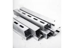 China Customizable Length Galvanized Strut Channel With Zinc Coating Galv Unistrut supplier