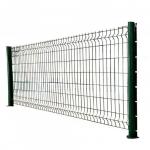 Low Carbon Steel 3d Curve Mesh Fence Security Fence With 1.5mm-3.0mm Thickness Post for sale