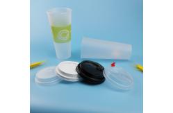 China Logo Customized 24g 0.7L Disposable Bubble Tea Cups supplier