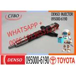 New 095000-7390 Denso Common Rail Diesel Injector 095000-6190 23670-30100 For Toyota Hilux Hiace 2.5 D 2KD-FTV Engine for sale