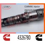 4326780 Common Rail Diesel Fuel QSK23 QSK45 QSK60 Injector 4001813 4087893 4088427