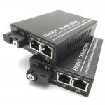RJ45 Gigabit Ethernet Transceiver 100/100 Single Fiber Single Mode Media Converter for sale