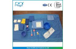 China Angio General Surgery Drapes Pad With Four Transparent Holes supplier